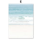 Wall Art Canvas Painting Nordic Palm Tree Sea Beach Flower Bird Seascape Posters and Prints Wall Pictures for Living Room Decor