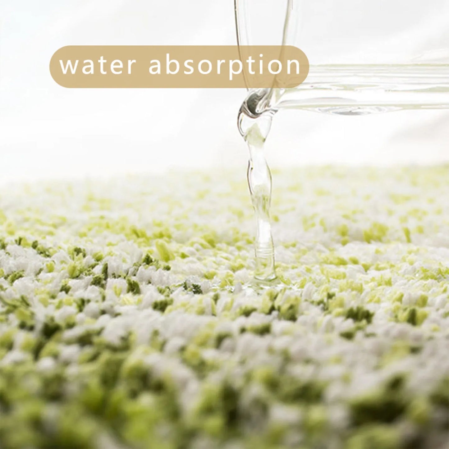 Bathroom Luxury Rugs Non-Slip Bath Rug Dirty Resistant Plush Carpet Toilet Bath Mat Extra Soft Absorbent Microfiber Bathroom Mat