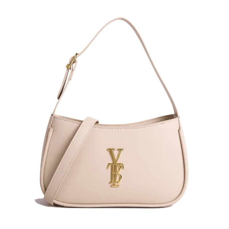 Luxury Underarm Bag for Women, Minimalist Designer Shoulder Purse, Fashionable Crossbody Bag, High-End Aesthetic & Versatile