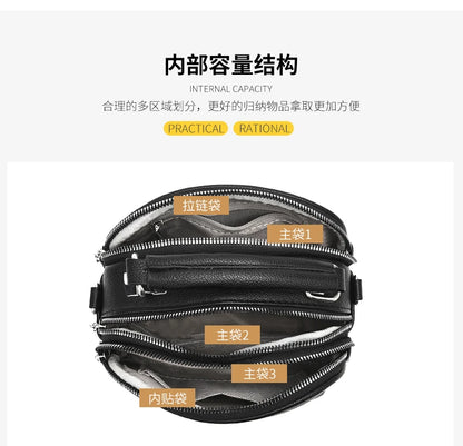 Women Small Purses and Handbags PU Leather Solid Color Zipper Shoulder Bag Cross Body Bags Small Wallets Short Handle Bag