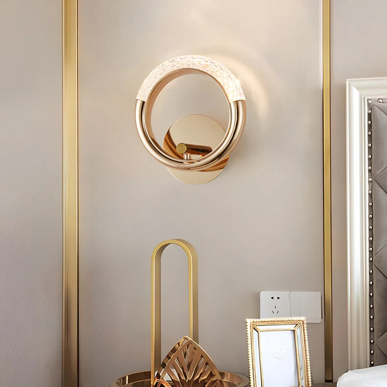 Light Luxury Bedside Bedroom Light Modern Minimalist Bar Pendant Light Background Wall Light Bedside Small Pendant Light