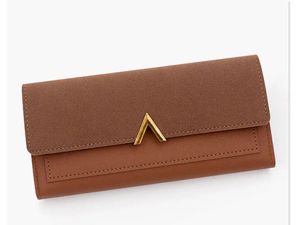 Long Purses For Women Wallet New Fashion Long Coin Purse Card Holder Small Ladies Wallet Female Hasp Mini Clutch billetera bolas