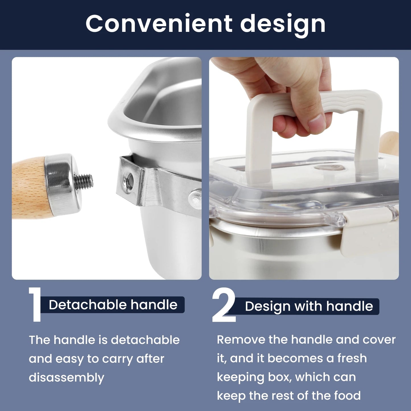 Stainless Steel Deep Fryer Pot set with Basket and Fried Mesh and Steam Rack Square Deep Frying Pot Multifunctional Cooking Pan