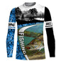 Fishing Shirts Men's T-Shirts Long Sleeve Mens Clothes Autumn Streetwear Crew Neck Pullovers Mens T Shirt Casual Men Clothing