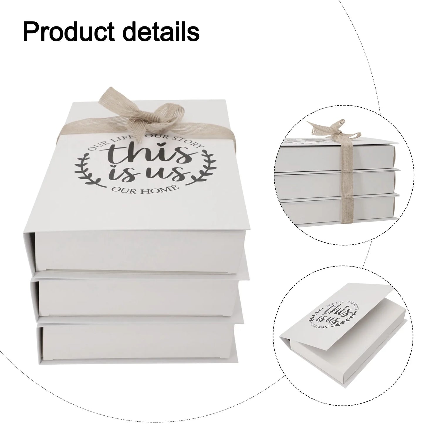 Decorative Book Stacks Folding Simulation Books Farmhouse Style Decor Charming Bookshelf Decoration Bookshelf Decor