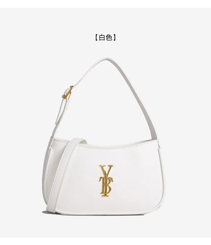 Luxury Underarm Bag for Women, Minimalist Designer Shoulder Purse, Fashionable Crossbody Bag, High-End Aesthetic & Versatile