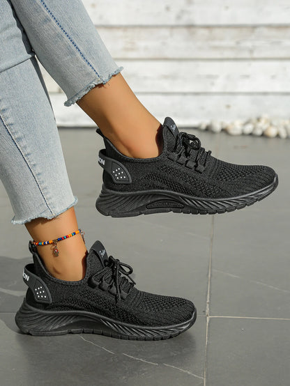 women shoes casual sneaker fall 2025 new fashion leisure sports single shoes wholesale cross-border factory trend fly weaving