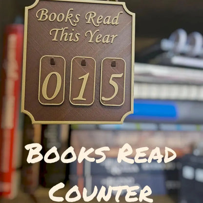 Hanging Bookshelf Counter bookish decor Reading record board Hanging bookshelf decoration Home Festival Decoration Gifts