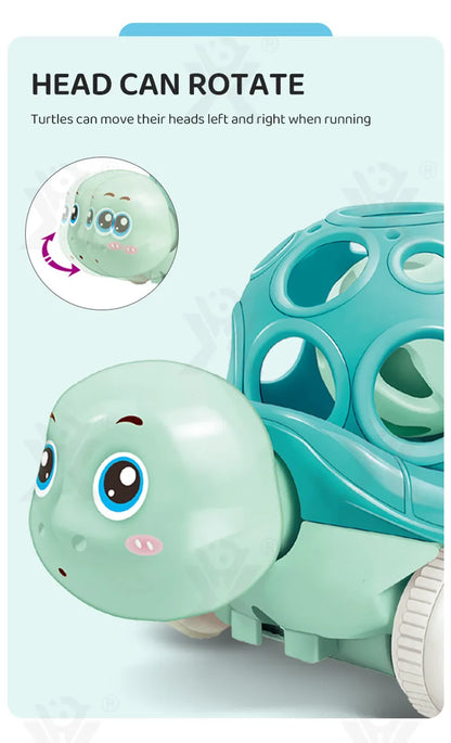 Baby Car Toys for 6 12 Months Friction Car Infant Soft Rubber Inertial Push and Go Vehicles Roll Car Hand Rattle Gift for Kids