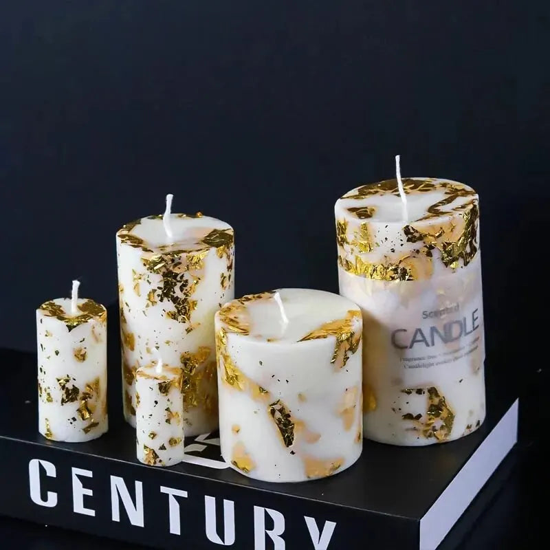 New Cylinder Silicone Candle Mold Epoxy Resin Casting DIY Crafts Wax Making Supplies Soap Gift Home Decor