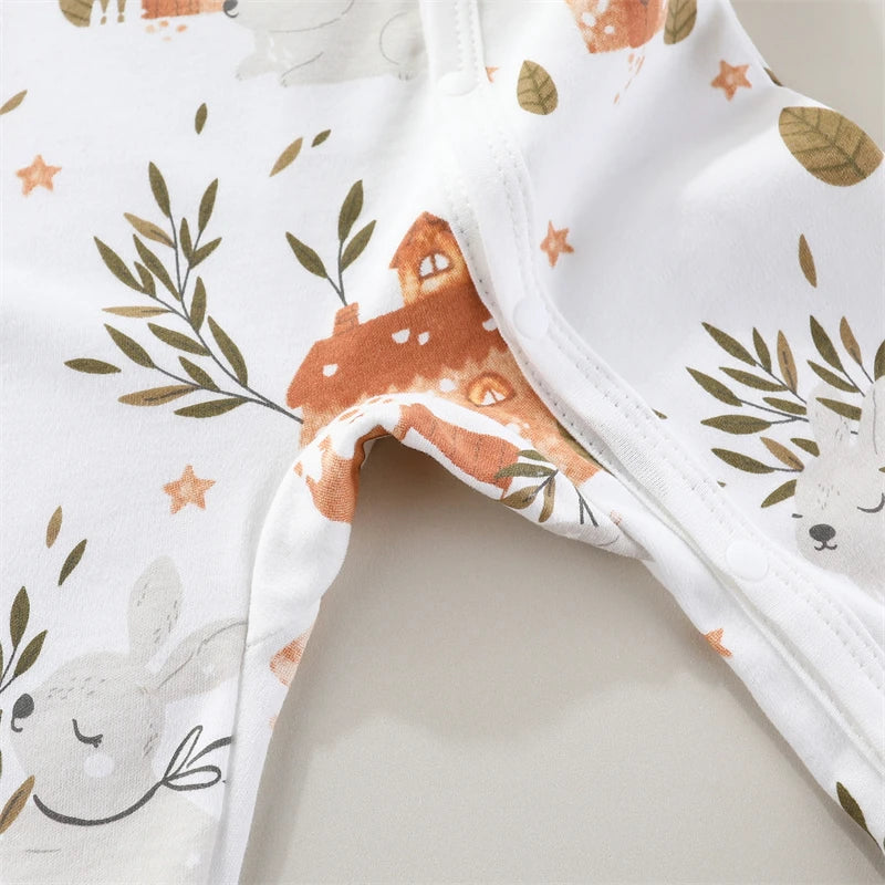 Newborn Baby Clothes New Autumn Winter Baby Bodysuit Summer Girl Romper Soft Boys Jumpsuit Children's Clothes 0 to 9 Months