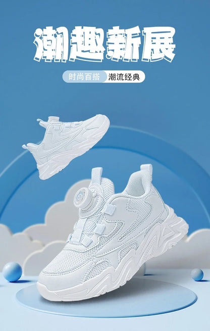 2023 Kids Running Shoes Girls Sneakers Boys Casual Sneaker Child Autumn Trainers Kids White Shoes Children Sports Shoes for Boys