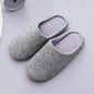 Home Slippers For Women Men Soft House Winter Indoor Light Comfort Floor Shoes Female Male Silence Slides Bedroom Japanese Style