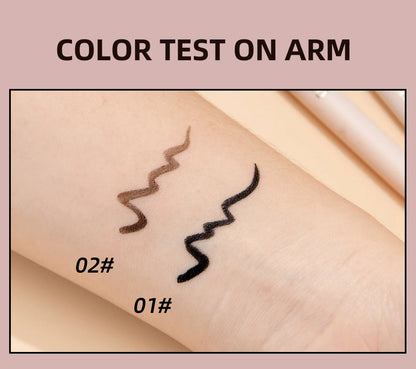 2023 Women 1 Pcs Eyeliner Liquid Pen Waterproof Long Lasting Quick Drying Smooth Makeup Beauty Matte Eyeliner Stamp Eye Pencil