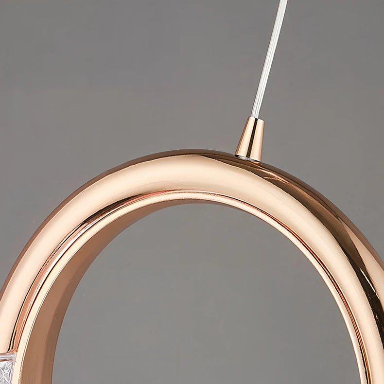 Light Luxury Bedside Bedroom Light Modern Minimalist Bar Pendant Light Background Wall Light Bedside Small Pendant Light