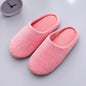 Home Slippers For Women Men Soft House Winter Indoor Light Comfort Floor Shoes Female Male Silence Slides Bedroom Japanese Style