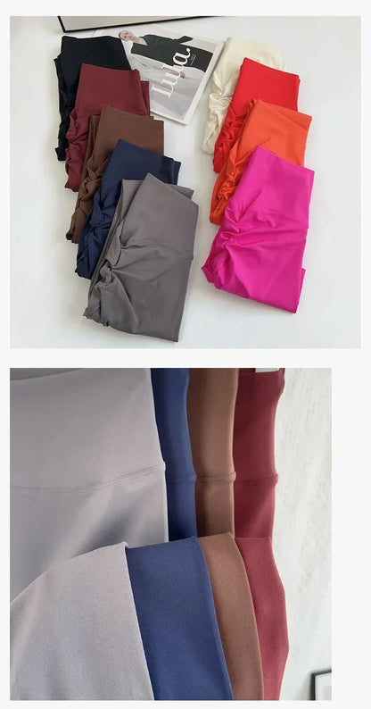 Yoga Leggings Women Fitness Leggings Running Cycling Pants Breathable Sports Leggings High Waist Summer Workout Gym Clothing👖👖