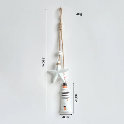 Seahorse/Fish/Star for Nautical Home Decoration Wall Hanging Ornament Statue Beach Theme Decor