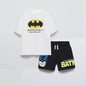 Short Sleeve Tracksuits For Boys Car Print Tshirt +Shorts 2025 Summer Child Trendy Costume 2pcs/Set Baby Sports Casual Outfits