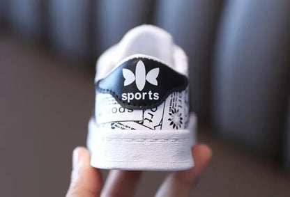 Kids Shoes for Baby Girls and Boys Anti-slip Soft Rubber Bottom Baby Sneaker Casual Flat Shoes Children Size 21-30