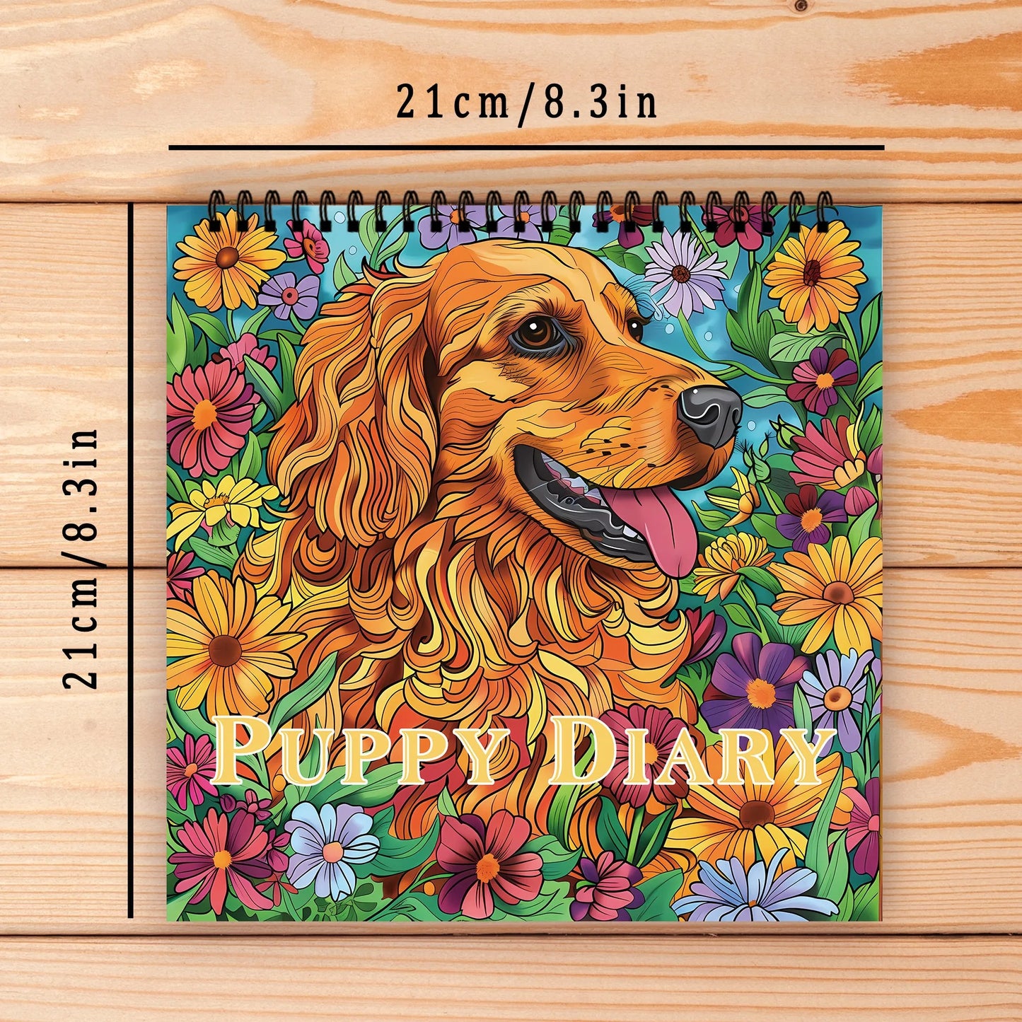 Stress Reduction Colouring Book 30 Sheets, 8.3x 8.3 inch 100gsm Thick Paper, Spiral Bound, Halloween and many other holiday gift