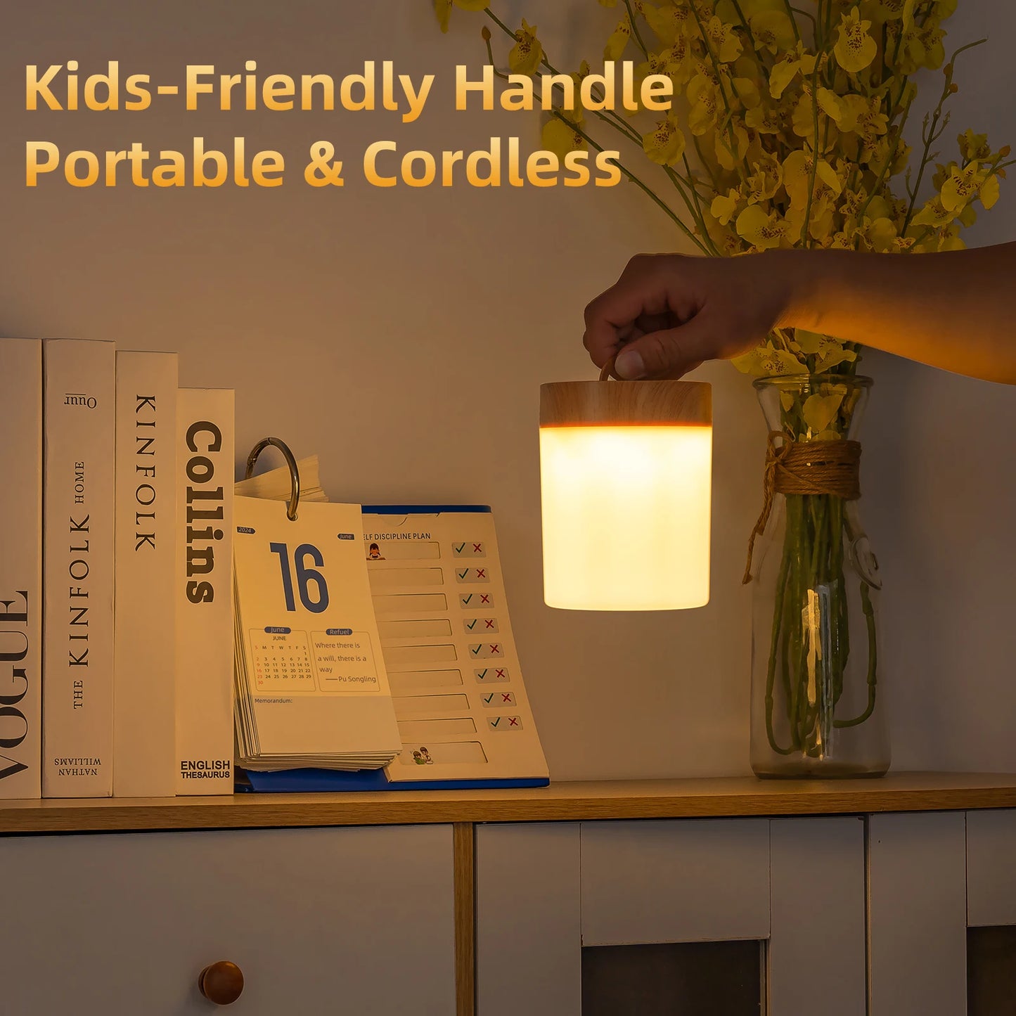 16 Colors Smart Touch Bedside Table Lamp RGB USB Rechargeable Night Light Desk Lamp Bedroom Decoration Gift Dining Table Light