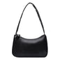 1Pc Retro Forearm Bag Women's Bow Handbag PU Leather Bag For Outdoor shopping