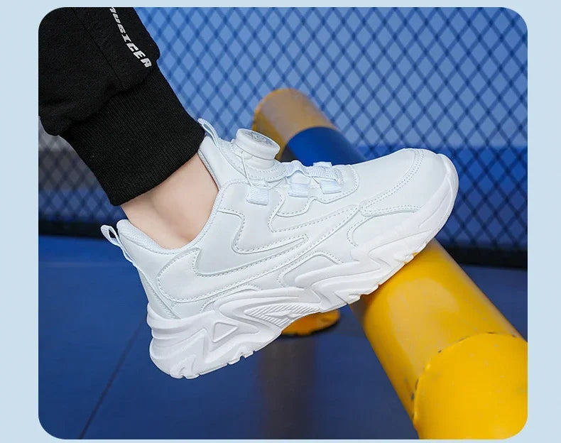 2023 Kids Running Shoes Girls Sneakers Boys Casual Sneaker Child Autumn Trainers Kids White Shoes Children Sports Shoes for Boys