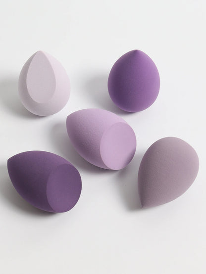 25 Beauty Eggs (Makeup Sponges), Foundation Make-Up Mixed Beauty Sponges, Liquid, Cream and Powder Flawless, Multi-Color Makeup