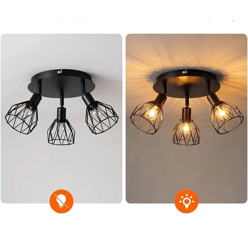 Bedroom ceiling light, study, minimalist American industrial style living room, foyer, hallway, entrance corridor ceiling light