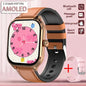 2025 New Smart Watch Men Women Gifts 2.01'' Full Touch Screen Sport Fitness Tracker Smartwatch Men BT Calls Digital smarthwhatch