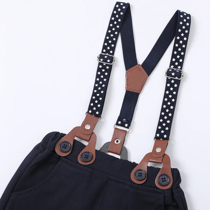 Baby Boy Clothes Christening Outfit Infant Baptism Easter Dedication White Suits Toddler Wedding Birthday Party Gift Set