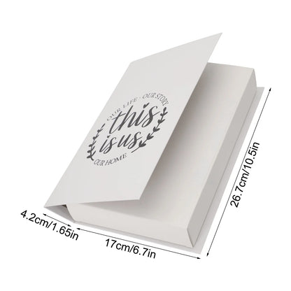 Decorative Book Stacks Folding Simulation Books Farmhouse Style Decor Charming Bookshelf Decoration Bookshelf Decor