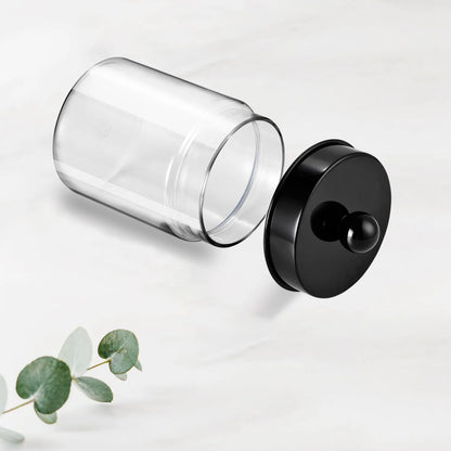 Bathroom Vanity Storage Organizer Set -- Farmhouse Decor Qtip Holder for Cotton Swabs,Makeup Sponges,Flossers,Paper Clips