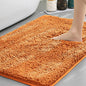Bathroom mat chenille absorbent carpet bathroom bathtub room living room door bathroom absorbent pad