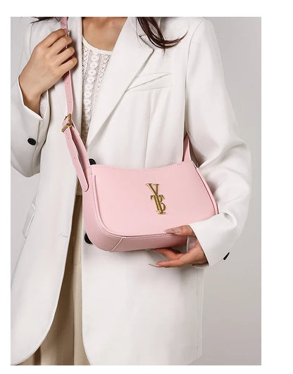 Luxury Underarm Bag for Women, Minimalist Designer Shoulder Purse, Fashionable Crossbody Bag, High-End Aesthetic & Versatile