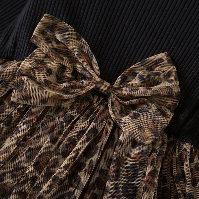 Elegant New Girl Embroidery Flower Girl Dresses for Wedding Autumn Winter Long Sleeve Princess Birthday Party Clothing 3-8Yrs