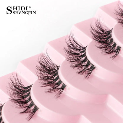 Fake Eyelashes 3/10 Pairs Natural Long 3D Mink Lashes Curly Eyelash Extension Makeup faux Cils Handmade False Lashes maquiagem