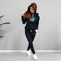 Women's 2 Piece Outfit Set Hoodie Joggers Tracksuit Casual Daily Fashion Autumn Winter Female Home Outdoor Comfort Warm Outfit