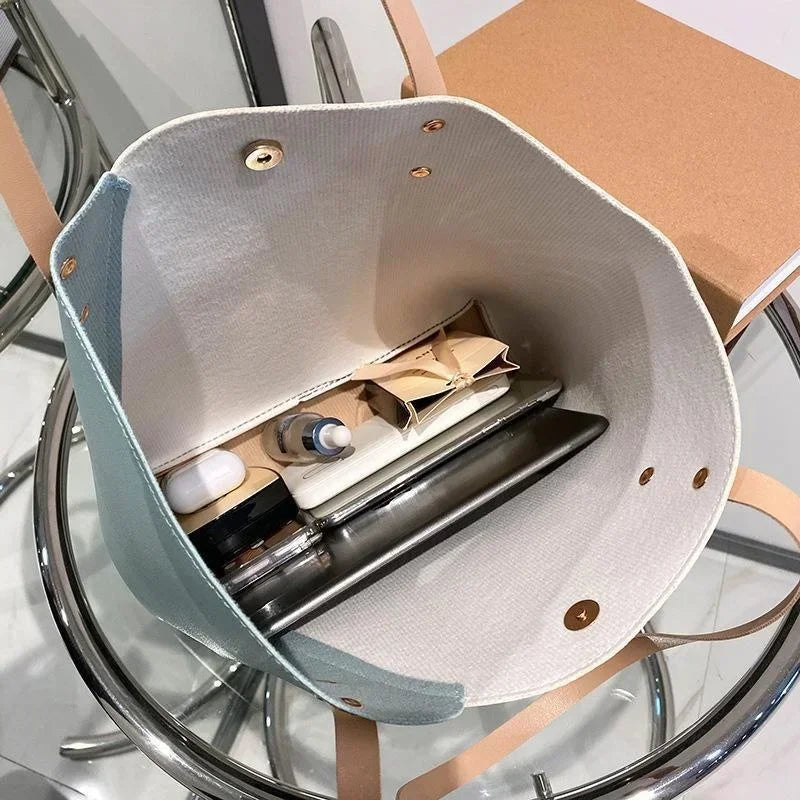 Women Pu Leather Ladies Purses and Shopping Bag Casual Large Capacity Patchwork Bag Hot Stamped Contrast Color Shoulder Bags