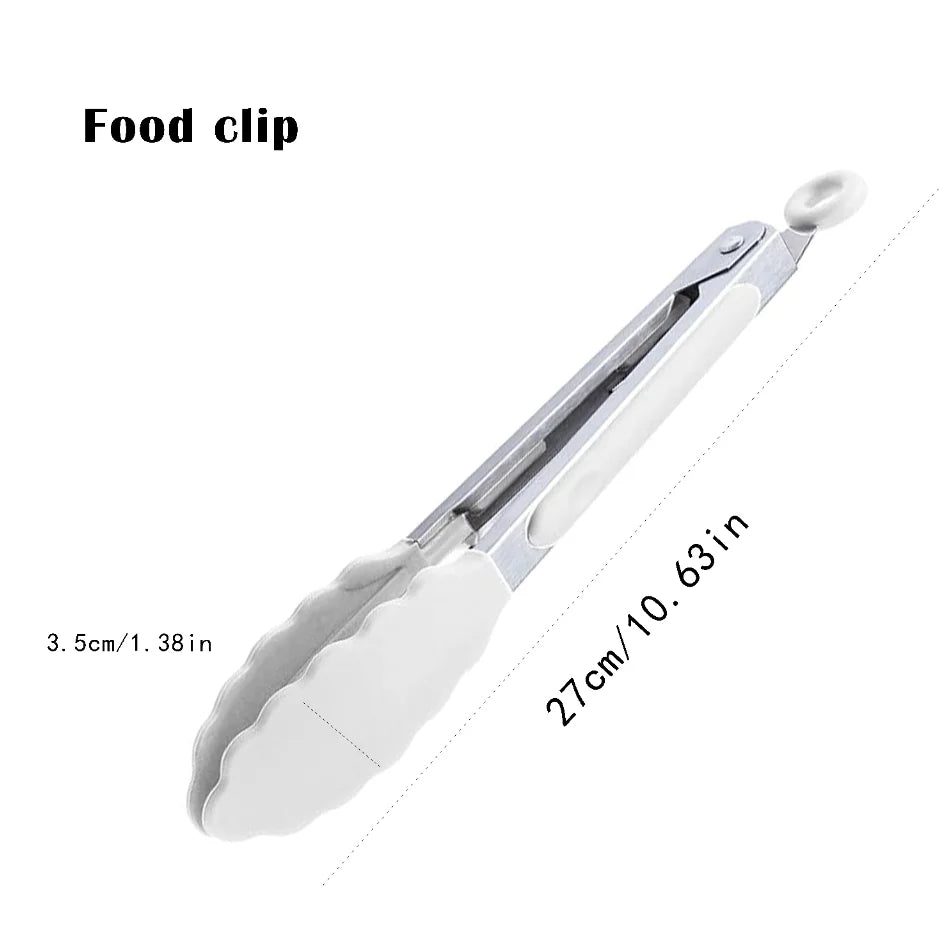 5PCS Kitchen Essentials Advanced Silicone Kitchenware Set with Spatula, Spoon, and Oil Scraper Cooking Utensils Appliances