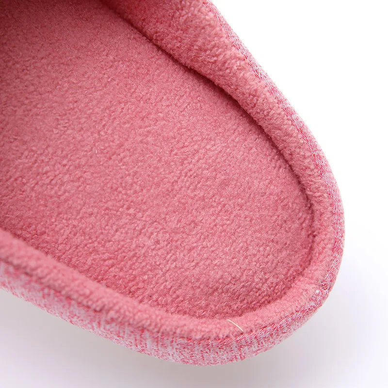 Home Slippers For Women Men Soft House Winter Indoor Light Comfort Floor Shoes Female Male Silence Slides Bedroom Japanese Style