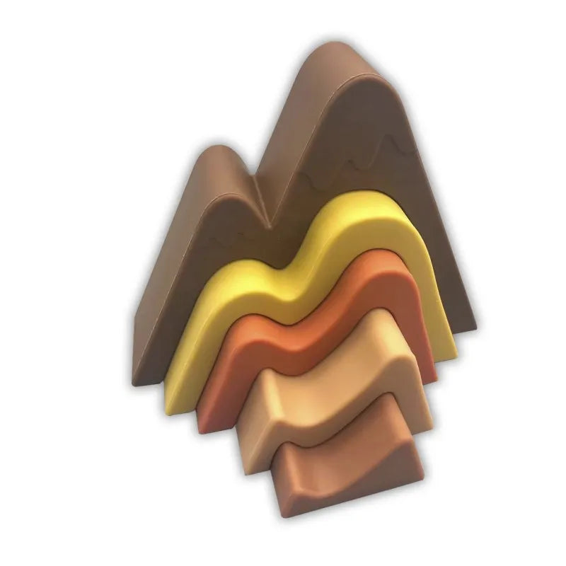 New Children's Toys Colorful Baby Learning Educational Building Blocks Stacking Toys For Kids Toddler Early Educational Toy