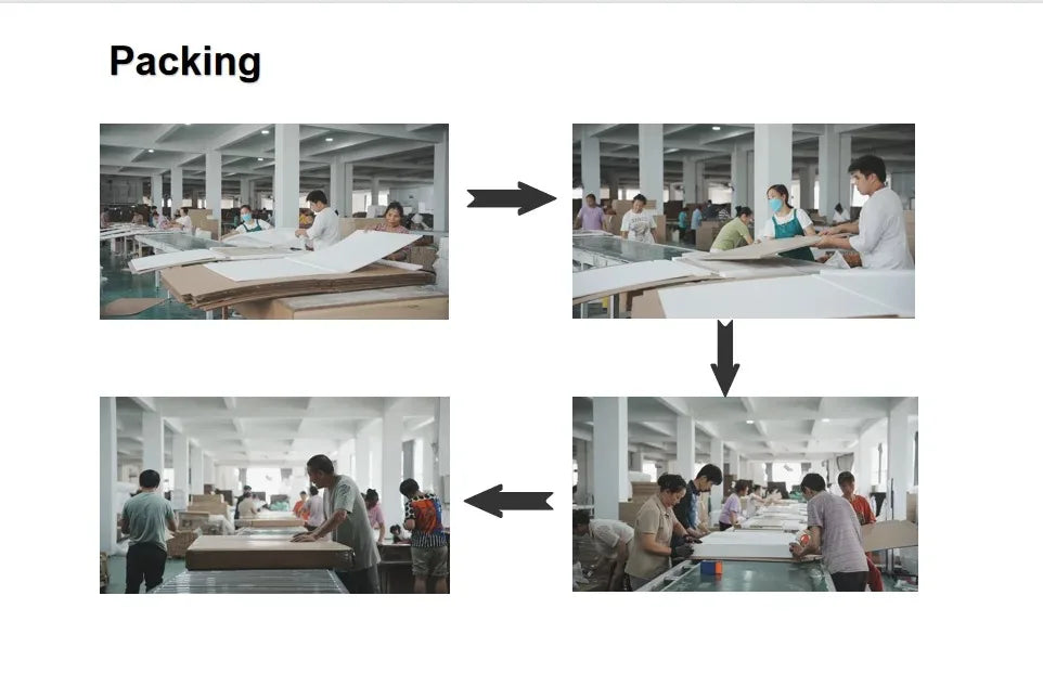 Bedroom Wood Modern Furniture Vanity Dressing Table Makeup Vanity Desk with Large Mirror and Drawers for Makeup