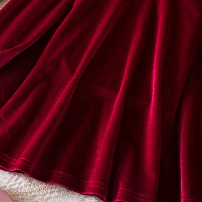 Elegant New Girl Embroidery Flower Girl Dresses for Wedding Autumn Winter Long Sleeve Princess Birthday Party Clothing 3-8Yrs