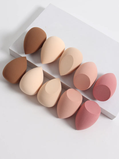 25 Beauty Eggs (Makeup Sponges), Foundation Make-Up Mixed Beauty Sponges, Liquid, Cream and Powder Flawless, Multi-Color Makeup