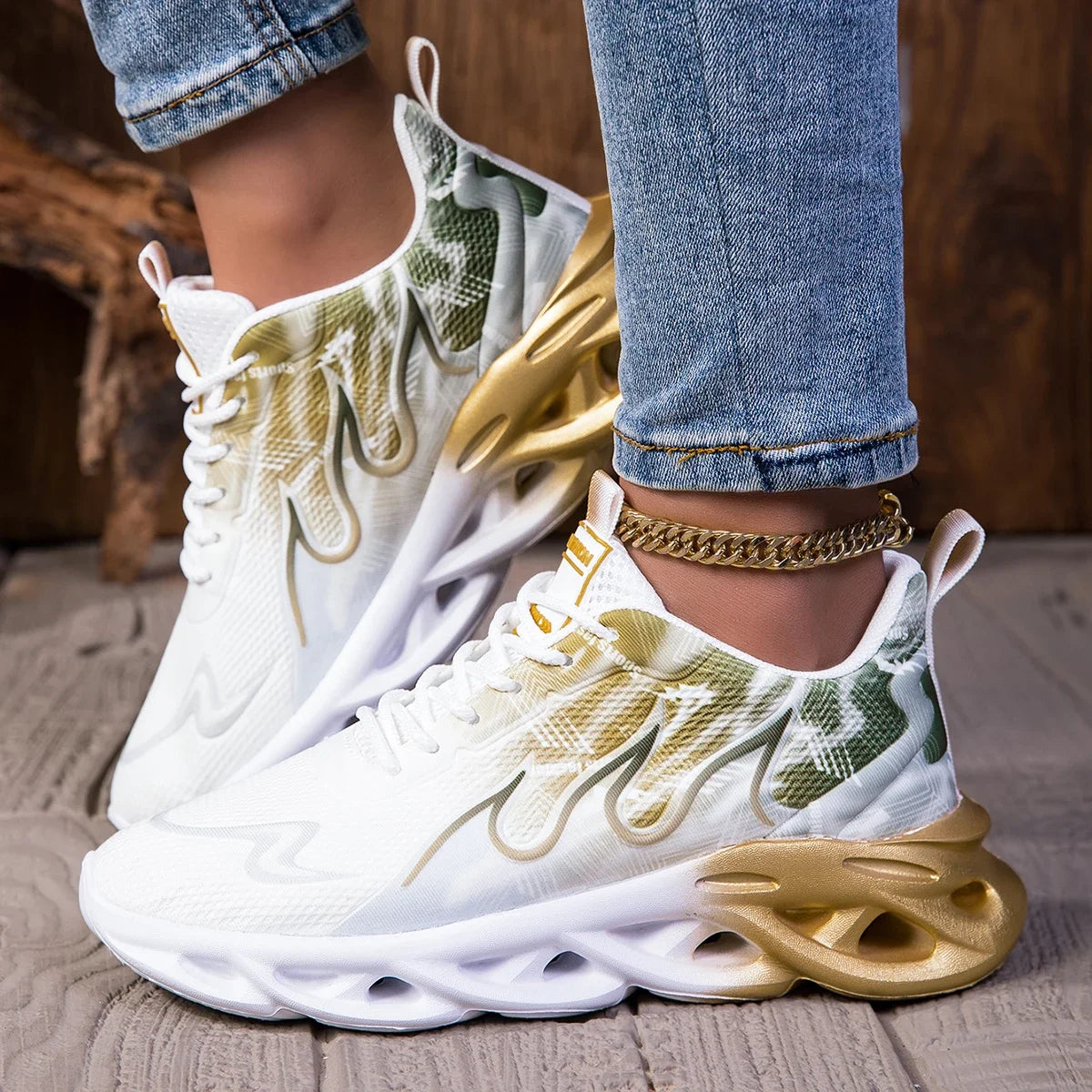 Unisex Running Shoes Women Men Lightweight Mesh Breathable Comfortable Flat Soft Tennis Shoes Summer Lace-up Sneakers Woman