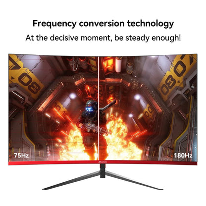 Reletech G27X Flex Pro Monitor 27" Gaming Curved 2560x1440 QHD 180Hz HDMI x2 DP x2 1800R 72% sRGB Adaptive Sync