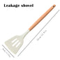 5PCS Kitchen Essentials Advanced Silicone Kitchenware Set with Spatula, Spoon, and Oil Scraper Cooking Utensils Appliances