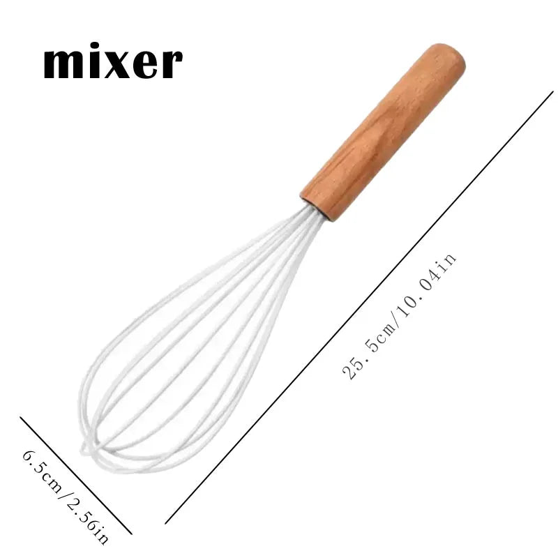 5PCS Kitchen Essentials Advanced Silicone Kitchenware Set with Spatula, Spoon, and Oil Scraper Cooking Utensils Appliances